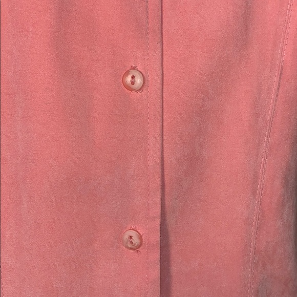 Talbots Microsuede Button-Down Small - Picture 4 of 7